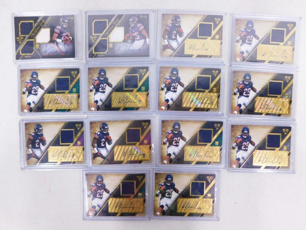 14 Kadeem Carey 2014 Topps Triple Threads Serially Numbered Jersey Autograph Cards (1 of 3)