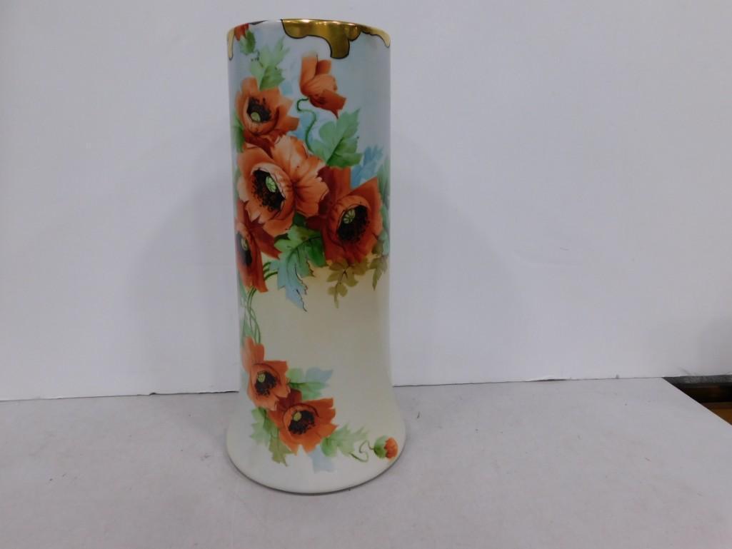Antique Hand Painted Signed Limoges Vase (1 of 8)