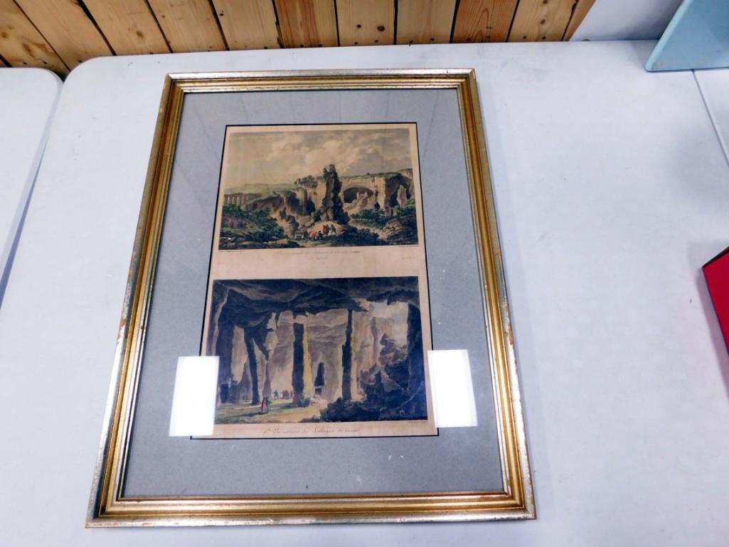 Framed Print - VuÃ« extÃ©rieure des Lathomies ou Carrieres antiques Ã  Syracuse (1 of 5)