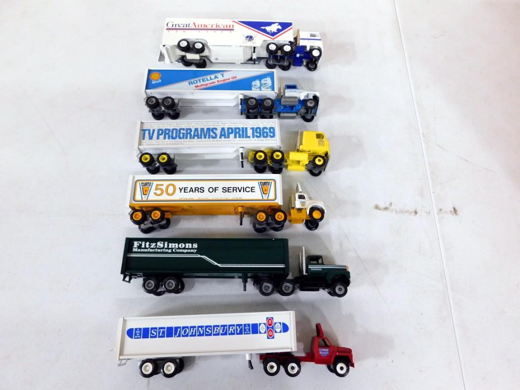 Lot of 6 Winross Trucks - no boxes including Great American Van Lines (1 of 3)