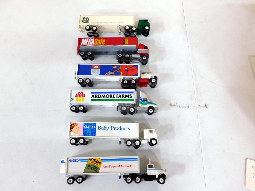 Lot of 6 Winross Trucks without boxes including Listerine, Curity Baby Products (1 of 3)