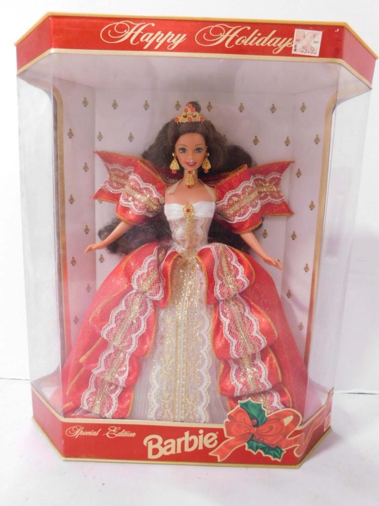 10th anniversary happy holidays barbie value 2025