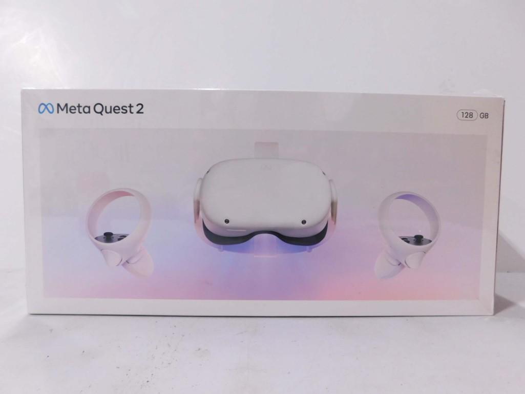 Meta Quest 2 All in One Virtual Reality Headset 128 GB New in Box (1 of 3)