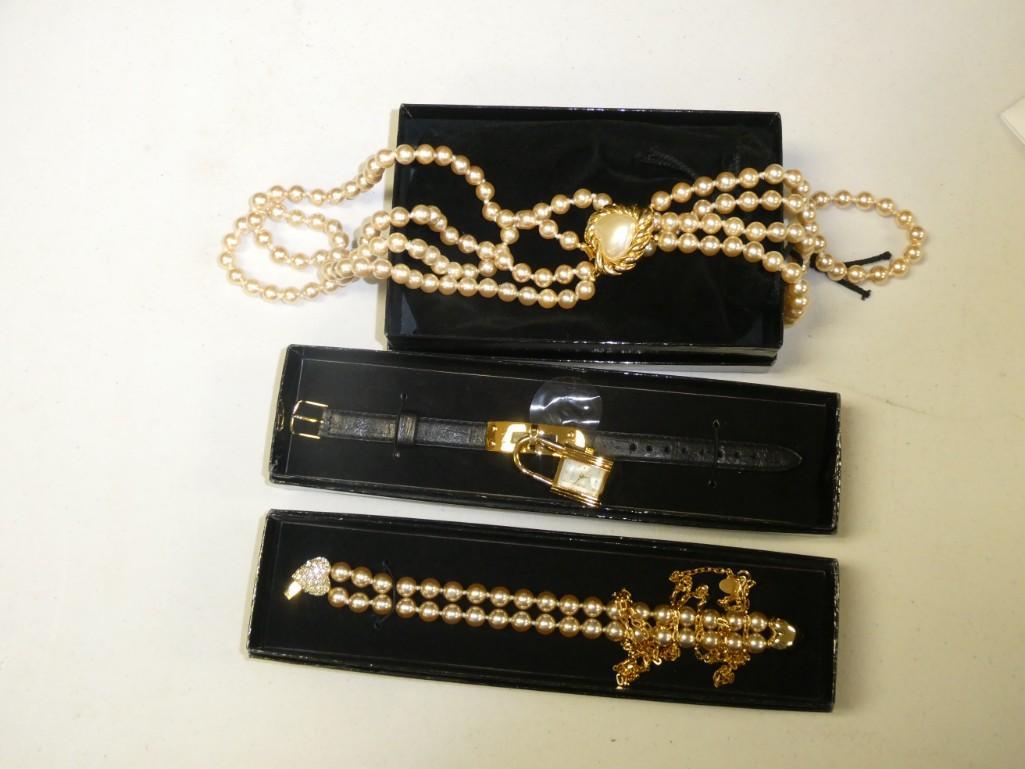 Assorted Joan Rivers Costume Jewelry including Watch, necklace, etc. (1 of 4)
