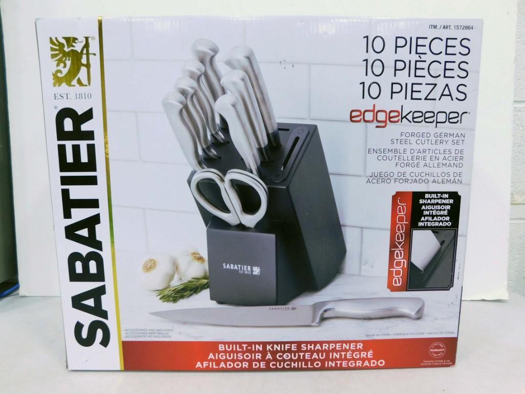 Sabatier 10 pc Cutlery Set Forged German Steel New in Box (1 of 3)