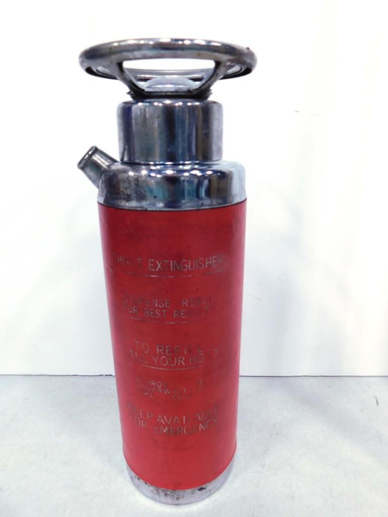 Vtg Fire Extinguisher Cocktail Shaker Musical (1 of 4)