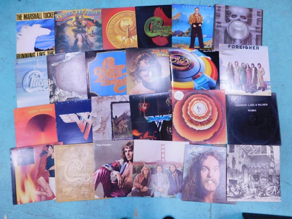 Lot of Vinyl Record Albums including Marshall Tucker Band, Molly Hatchet (1 of 6)