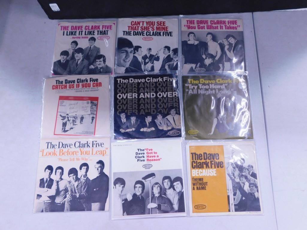 Lot of The Dave Clark Five Vinyl 45 Records (1 of 4)