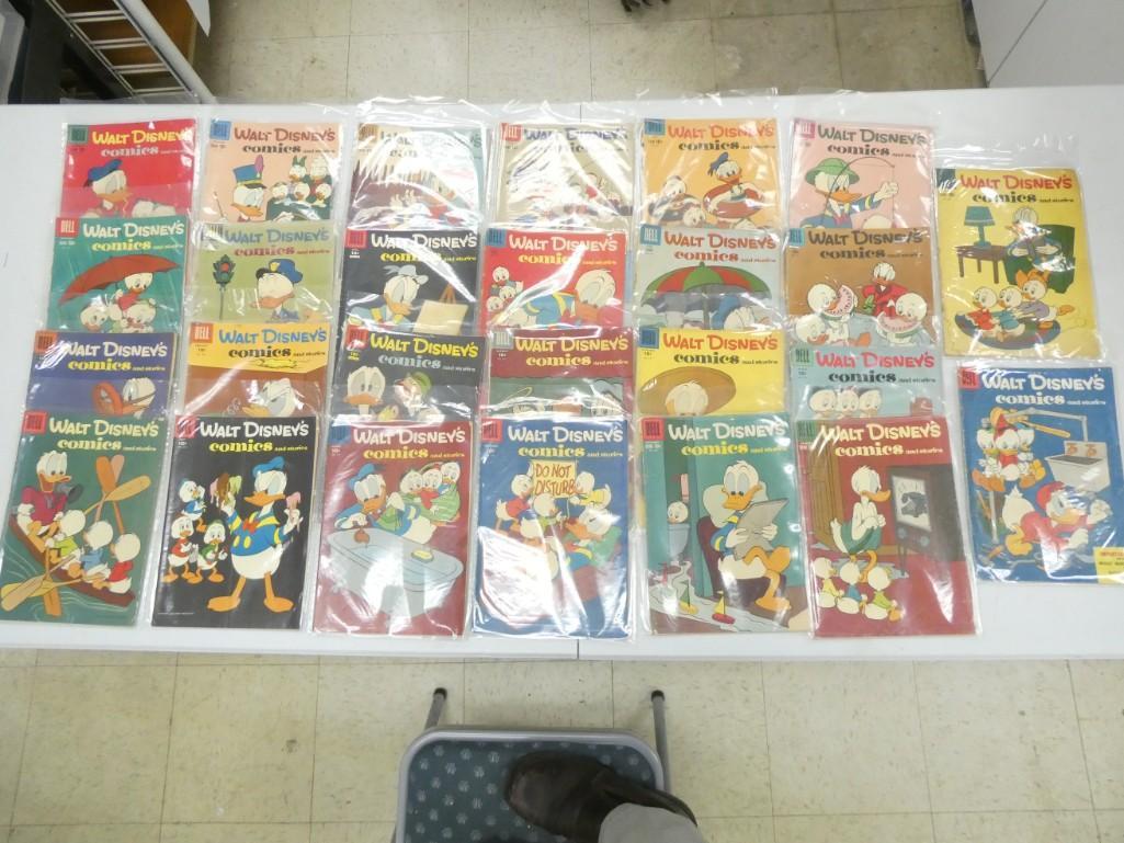 Lot of 26 Dell Walt Disney Comic Books $0.10 1940's (1 of 4)