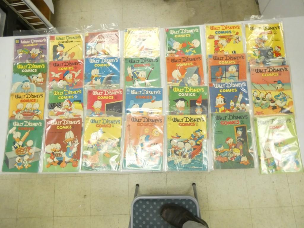 Lot of 27 Dell Walt Disney Comic Books $0.10 1940's (1 of 4)
