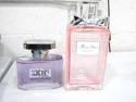 2 Large Store Display Perfume or Cologne Bottles incl Miss Dior and EnJoy Jean Patou Paris