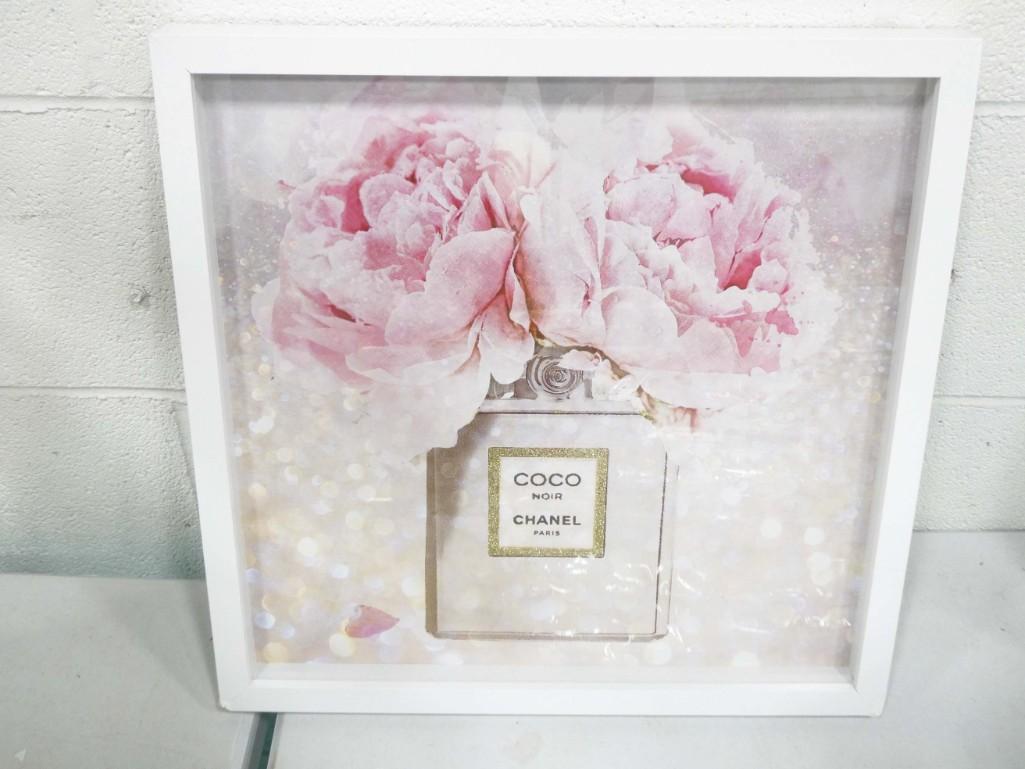 Coco Noir Chanel Paris Framed Advertising Print (1 of 5)