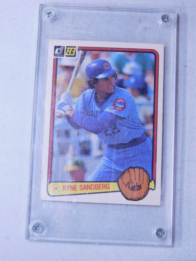 Ryne Sandberg 1983 Donruss Rookie Card (1 of 2)
