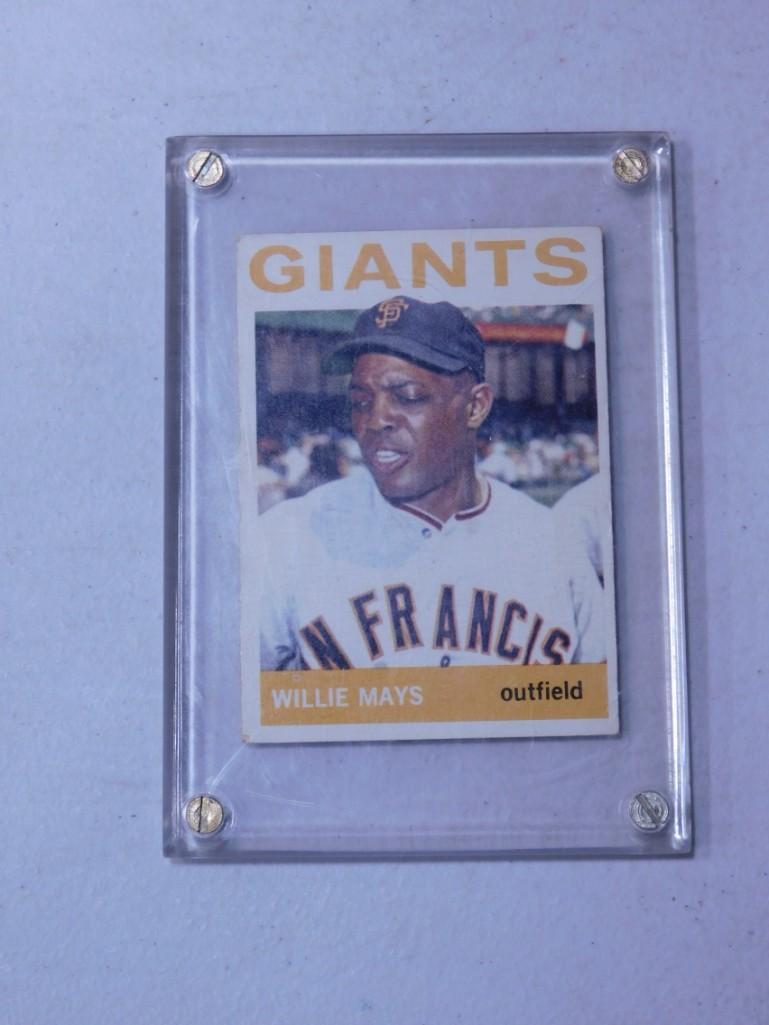 1964 Willie Mays Topps Baseball Card (1 of 4)