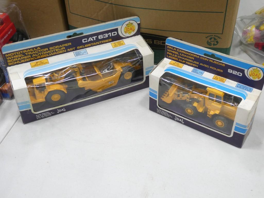 2 Construction Toys incl Joal Cat 631D and Joal Cat 920 New in Box: 2 Construction Toys incl Joal Cat 631D and Joal Cat 920 New in Box