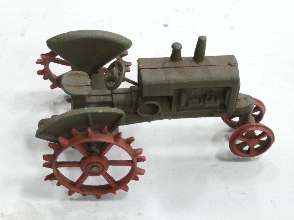Cast Iron Toy Tractor: Cast Iron Toy Tractor