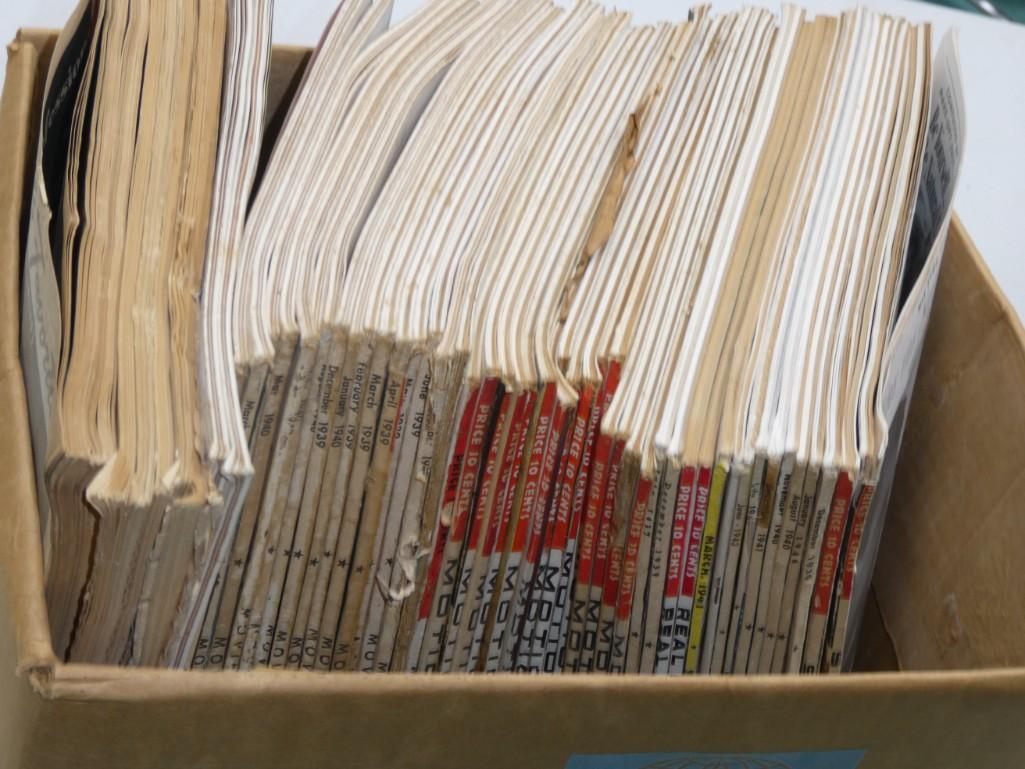 Large Lot of Vintage Magazines including True Confessions, Movie Mirror, Motion Picture, etc.: Large Lot of Vintage Magazines including True Confessions, Movie Mirror, Motion Picture, etc. - covers seem to be torn off. Most appear to be from the 1930's and 1940's