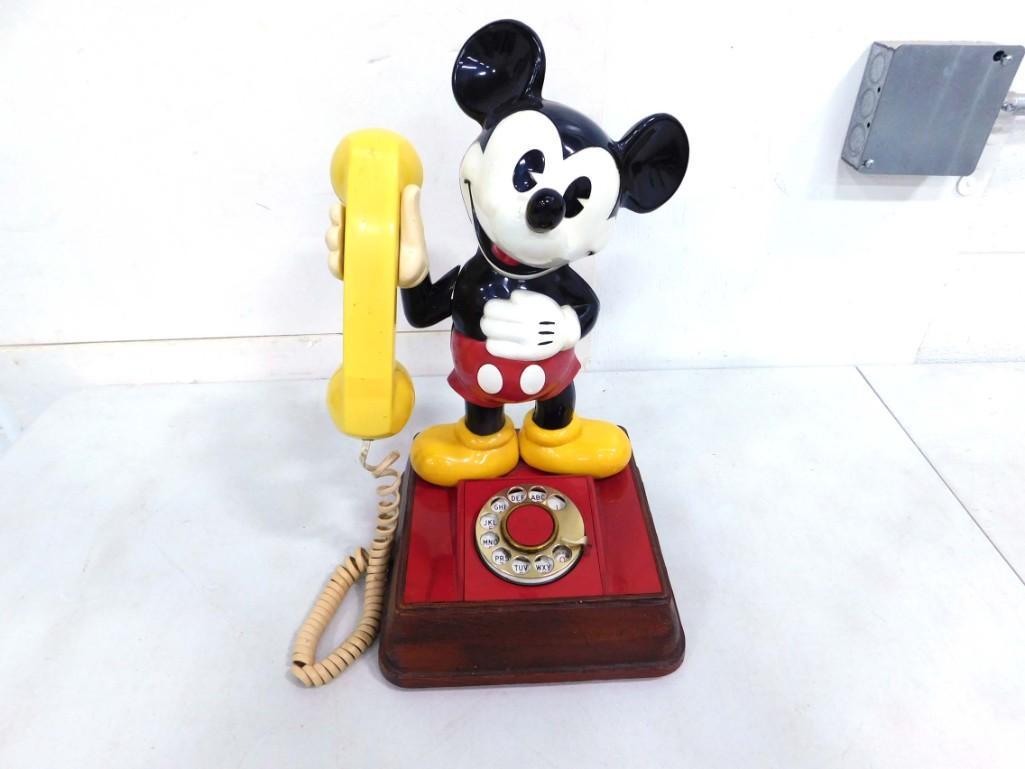 Disney Mickey Mouse Phone Rotary Dial Telephone (1 of 4)