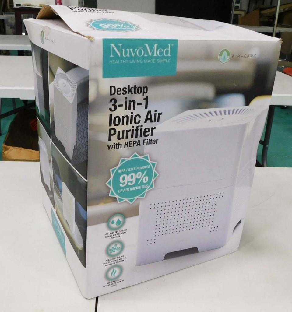 NuvoMed Desktop 3 in 1 Ionic Air Purifier (1 of 5)