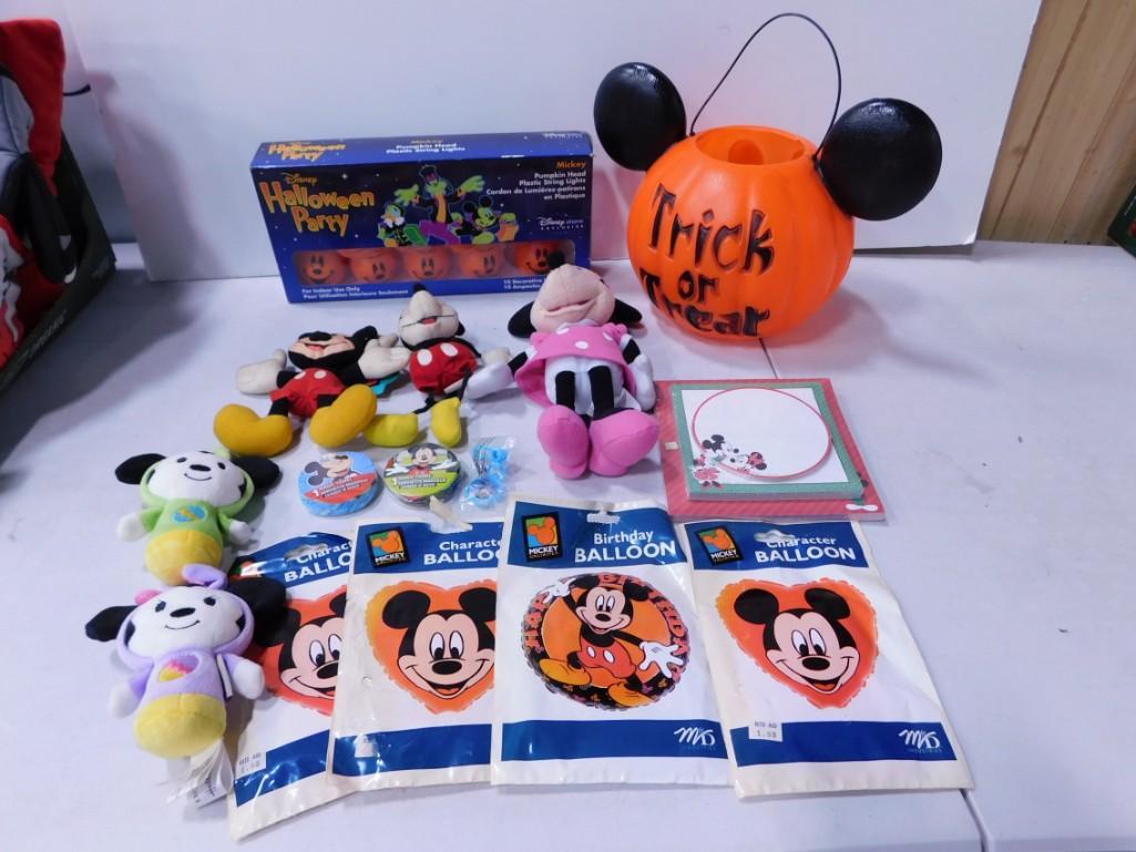 Walt Disney Mickey Mouse Lot including Halloween, Balloons, etc. (1 of 4)