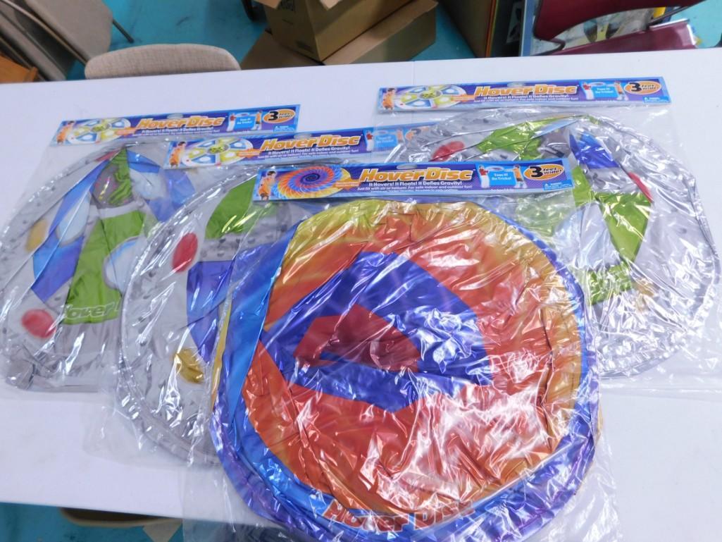4 New in Package Hover Discs - 3 feet wide: 4 New in Package Hover Discs - 3 feet wide - these look like a different from the last lot.