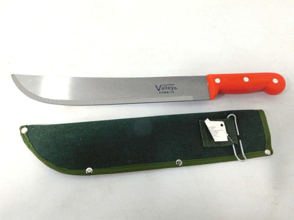 Machete with Sheath and 12" Blade (1 of 4)