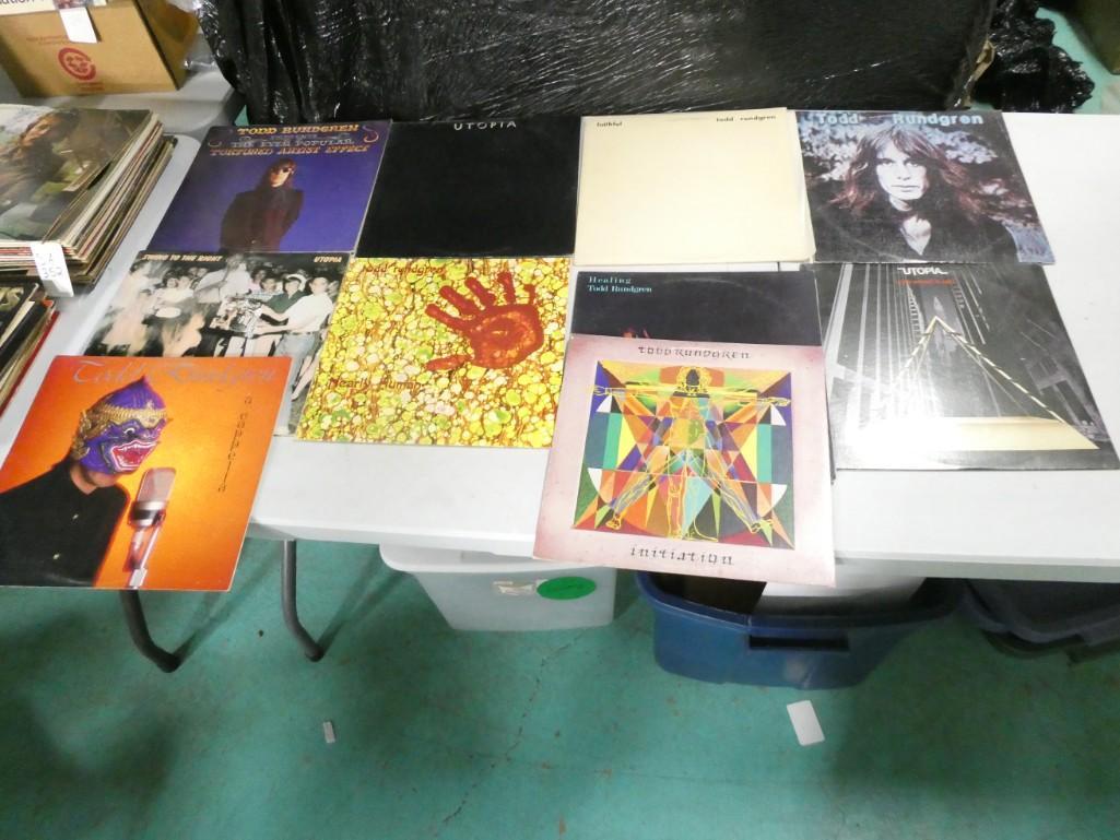 Large Lot of Todd Rundgren and Utopia Vinyl Records (1 of 6)