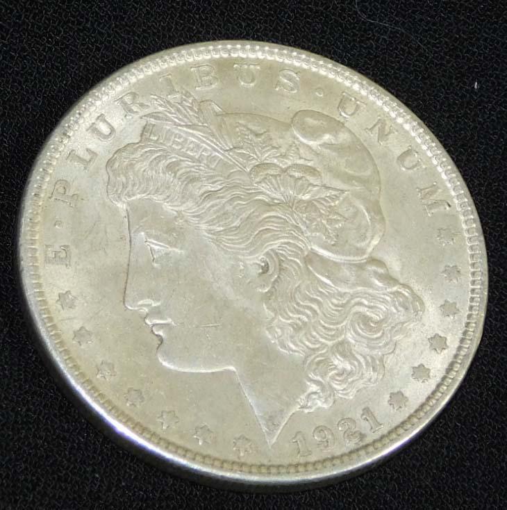 1921-P Morgan Dollar 90% Silver (1 of 2)