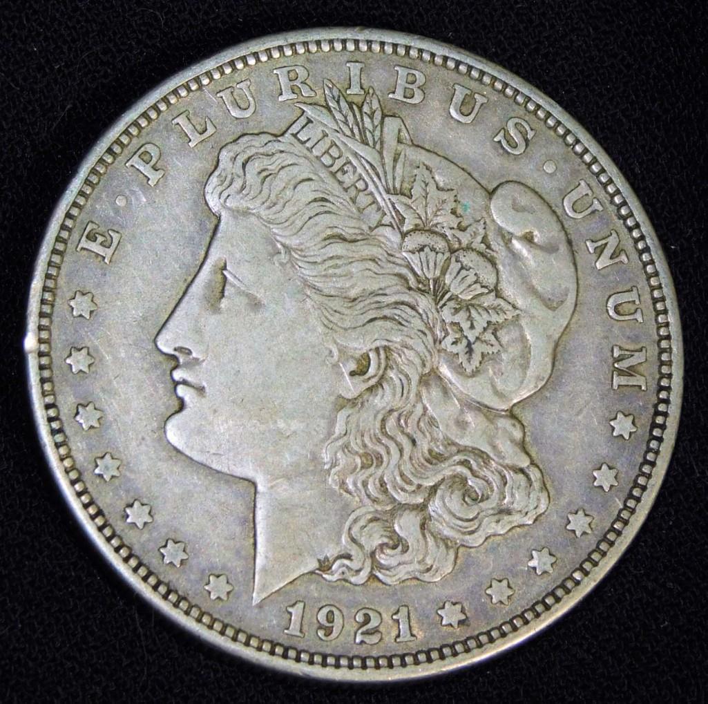 1921-D Morgan Dollar 90% Silver (1 of 2)
