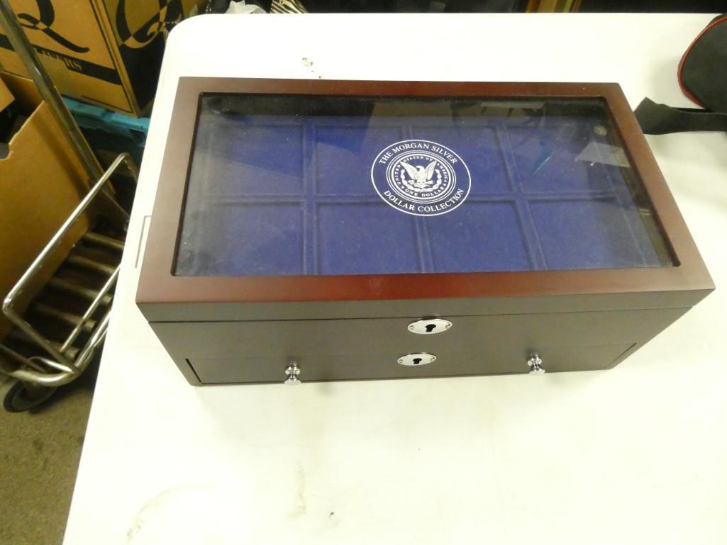 Nice Wooden Case for Coins - specifically the Morgan Silver Dollar Collection (1 of 3)