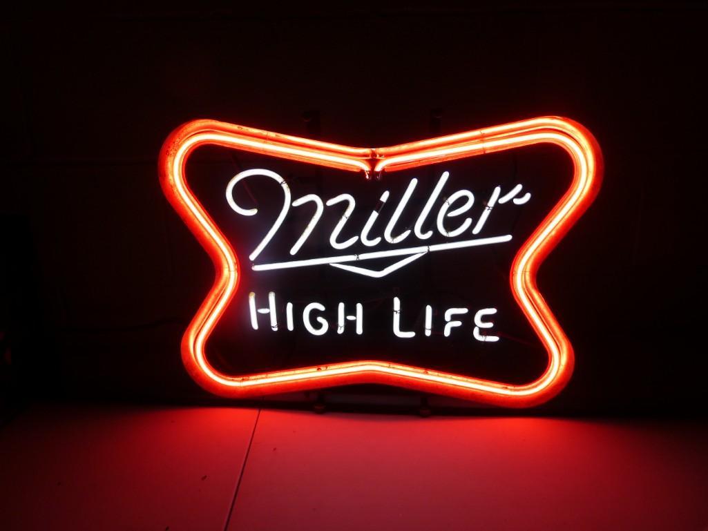 Miller High Life Beer Neon Sign