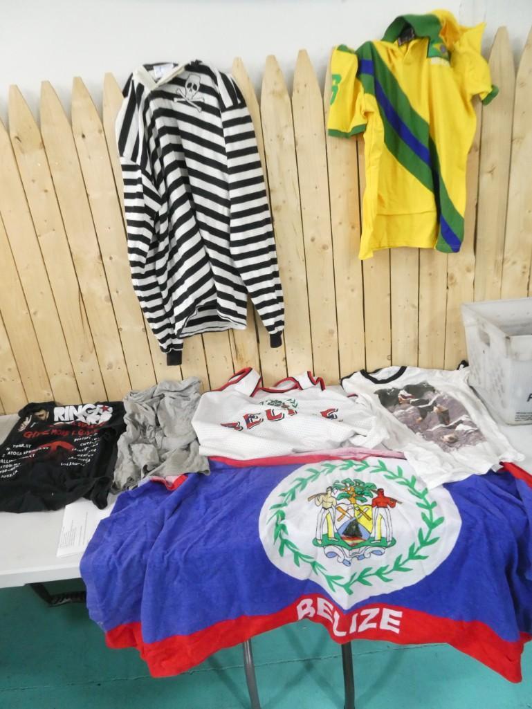 John Lennon and Ringo Star Shirts, Rugby Shirt, Soccer Shirt, Belize Towel (1 of 8)