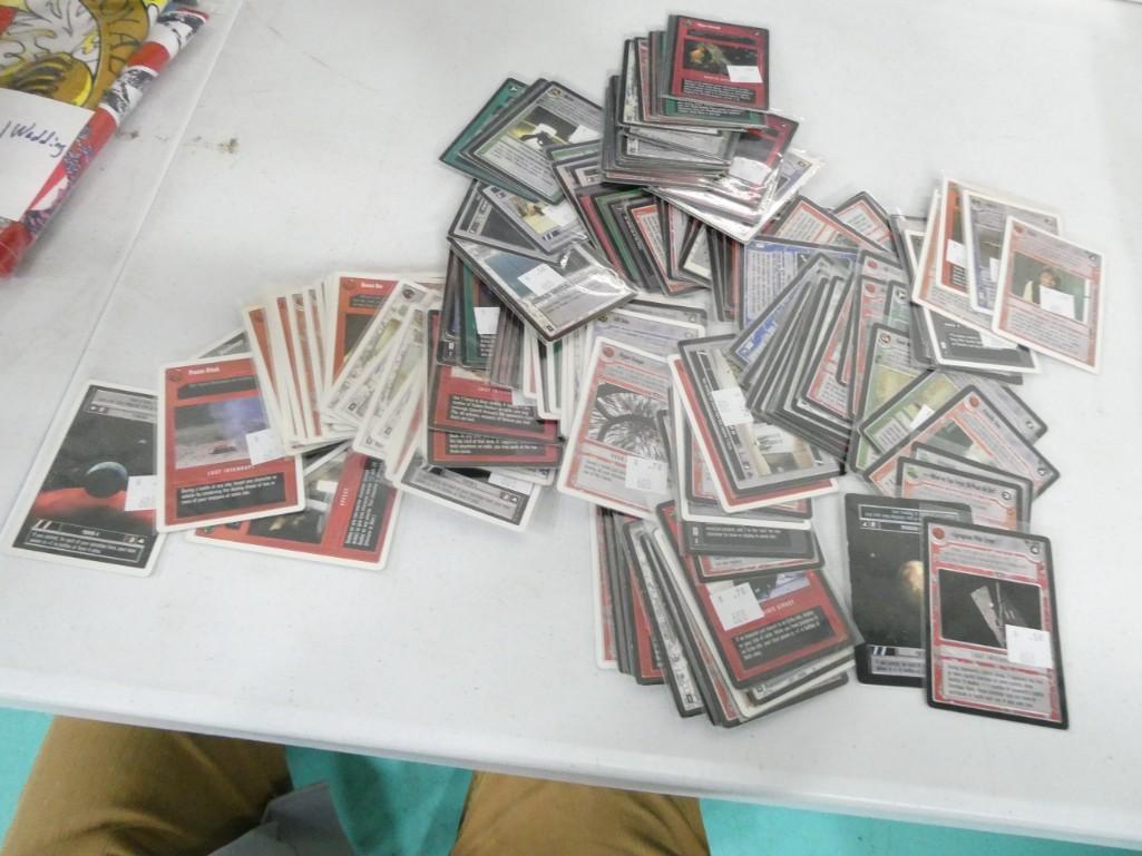 Lot of Star Wars Game Cards in Sleeves, etc (1 of 4)