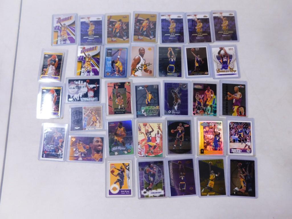 Lot of 34 Kobe Bryant Basketball Cards (1 of 1)
