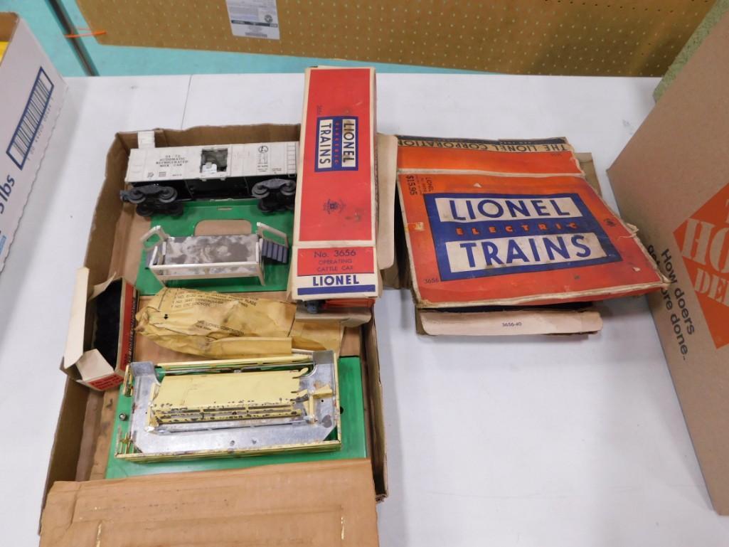 Lot of Vintage Trains, accessories, boxes, etc. Including Lionel (1 of 3)