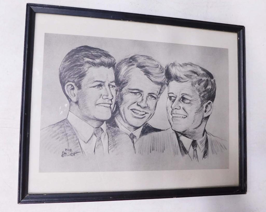 Framed Print of The Kennedy Brothers (1 of 2)