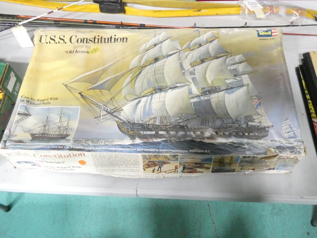 U.S.S. Constitution "Old Ironside" Revell Model Kit (1 of 6)