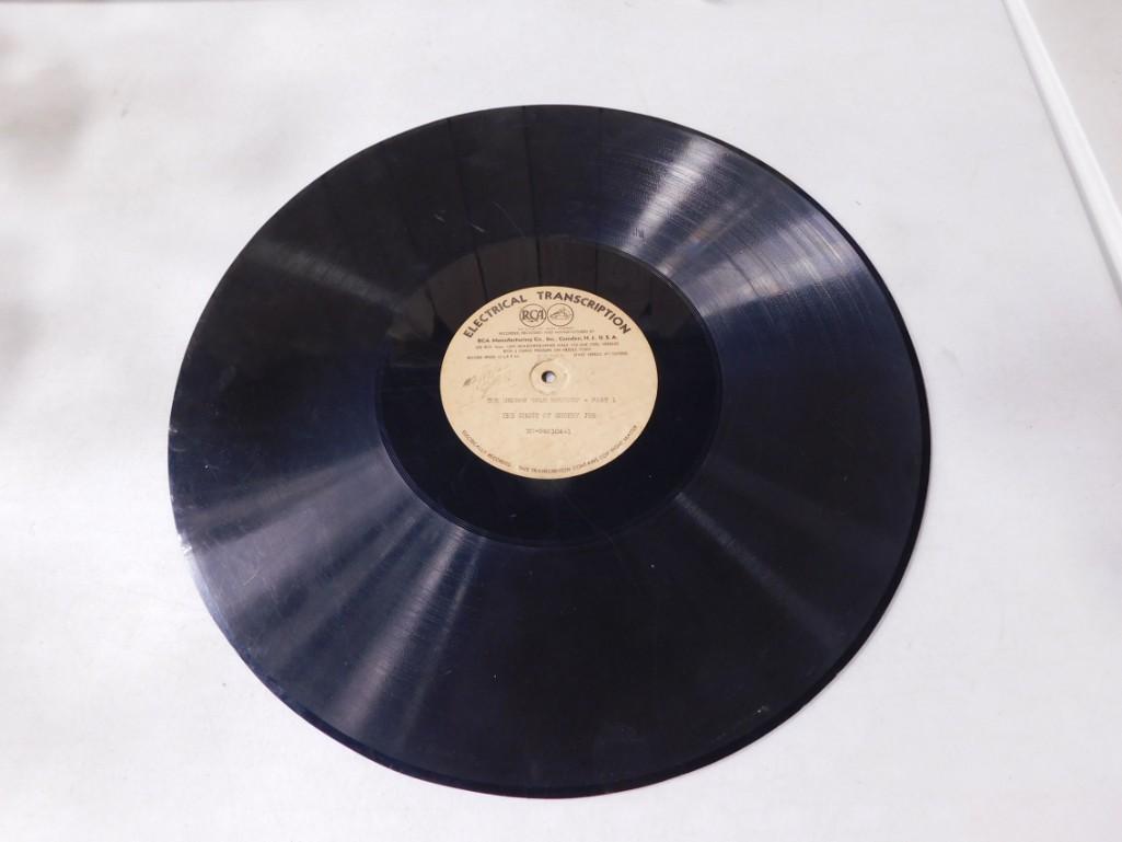 Vintage RCA Cab Calloway The Ghost of Smokey Joe 33 RPM Record (1 of 4)