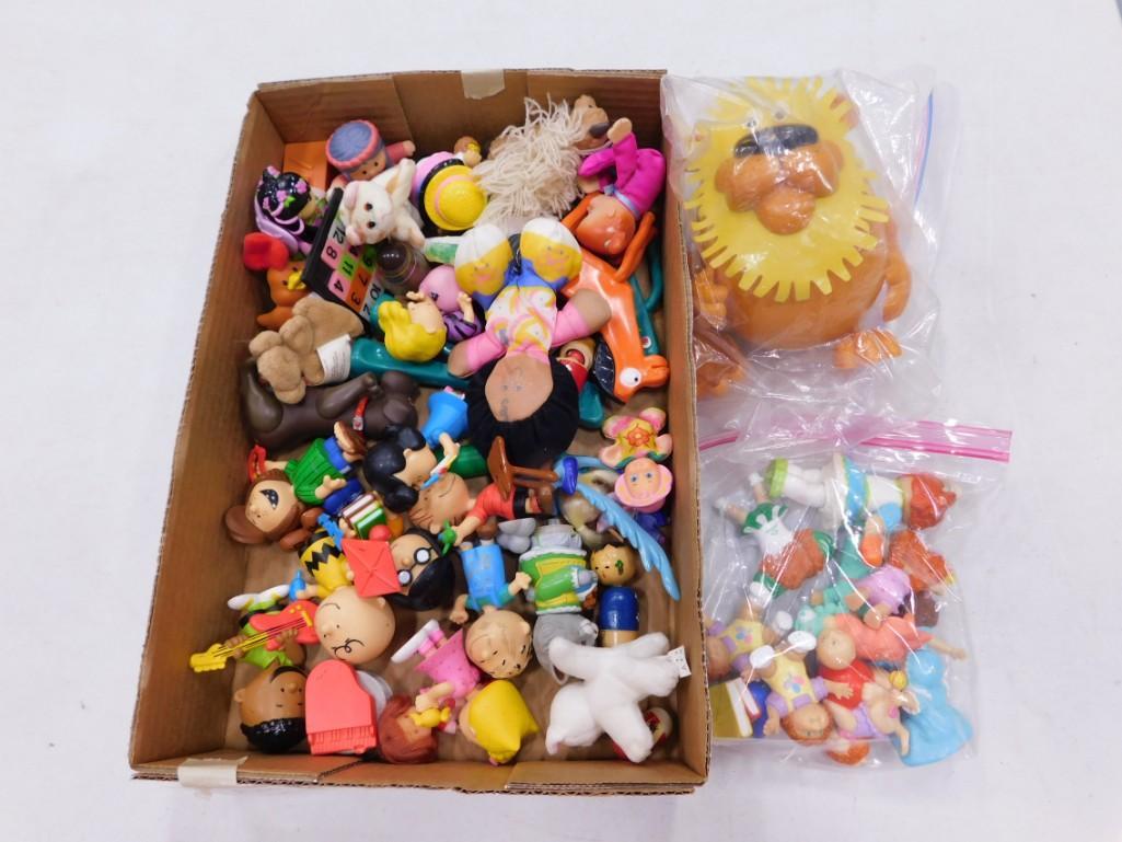 Vtg Gumby & Pokey, Peanuts, Cabbage Patch Kids CPK Figures, Fisher Price Little People, Etc Lot (1 of 3)