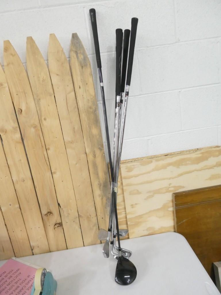 6 Golf Clubs incl Taylor Made: 6 Golf Clubs incl Taylor Made