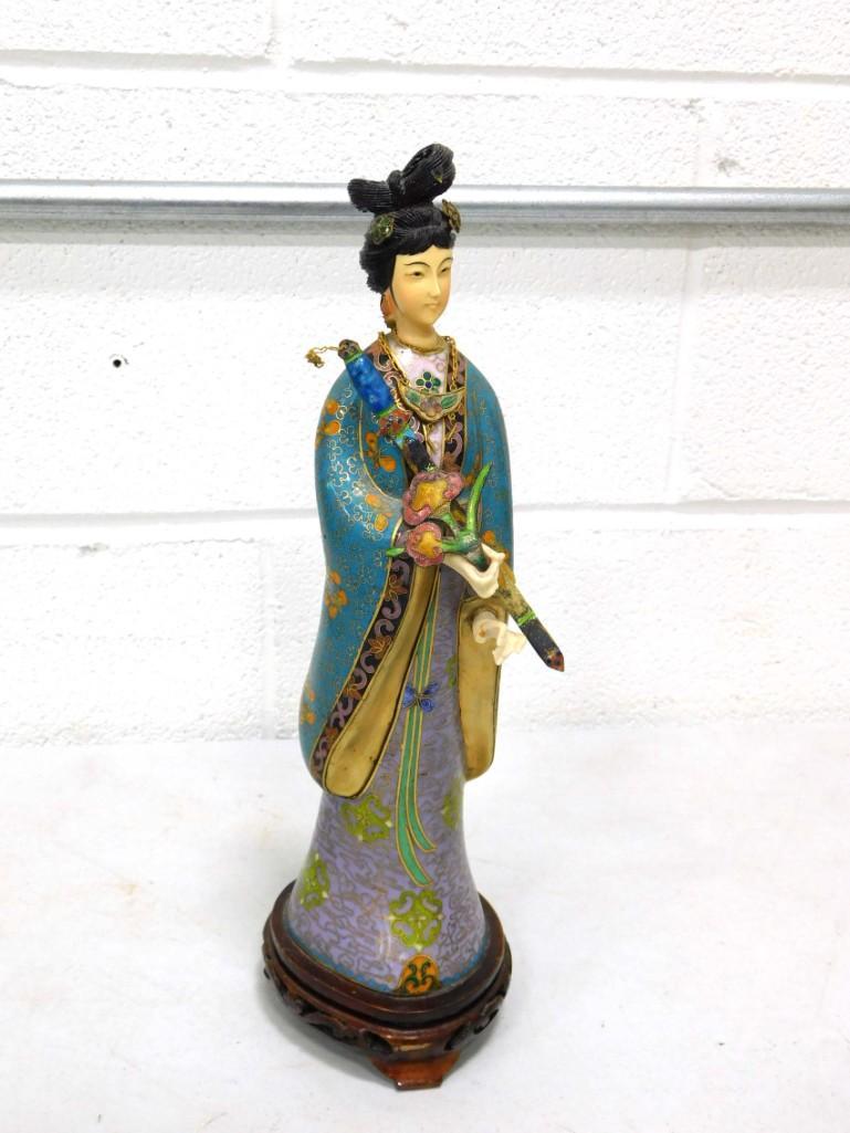 Japanese Cloisonne Figurine (1 of 11)