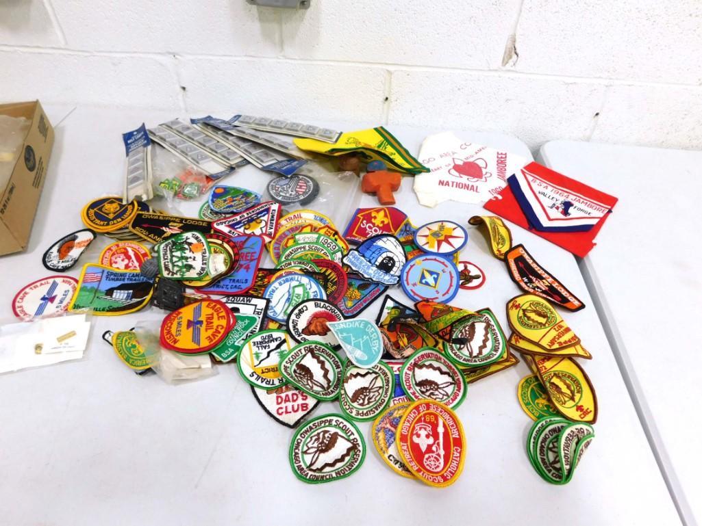 Boy Scout Lot incl Patches, Pins, Etc (1 of 8)