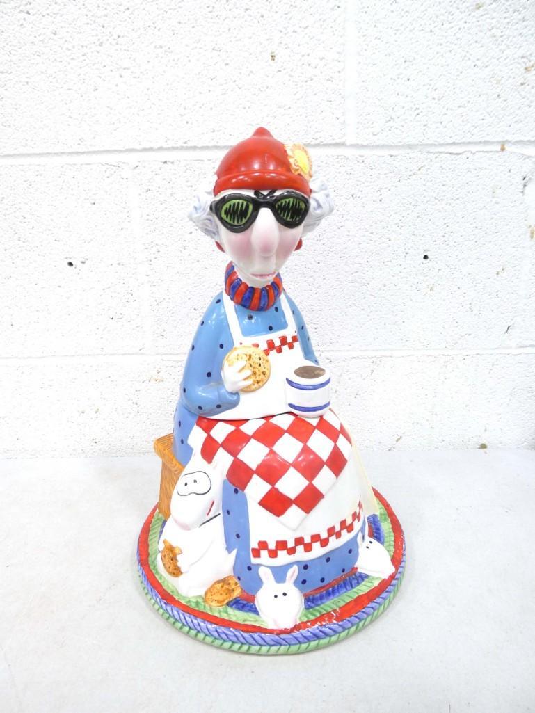 Maxine Ceramic Cookie Jar: Maxine Ceramic Cookie Jar