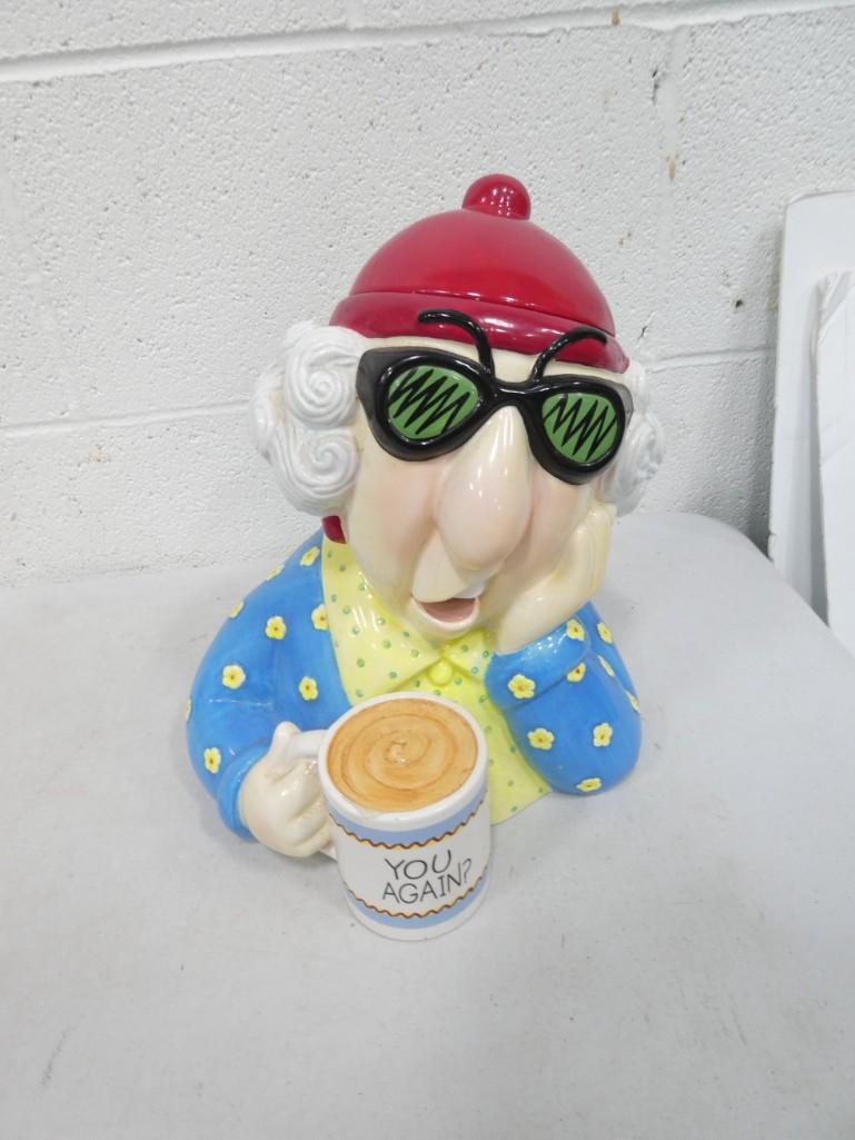 Maxine Ceramic Cookie Jar: Maxine Ceramic Cookie Jar