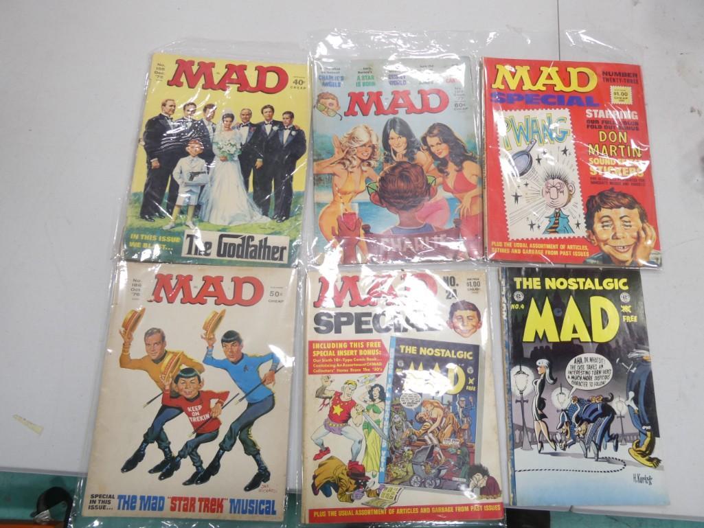 Vintage Mad Magazines and a Mad Comic Book (1 of 4)