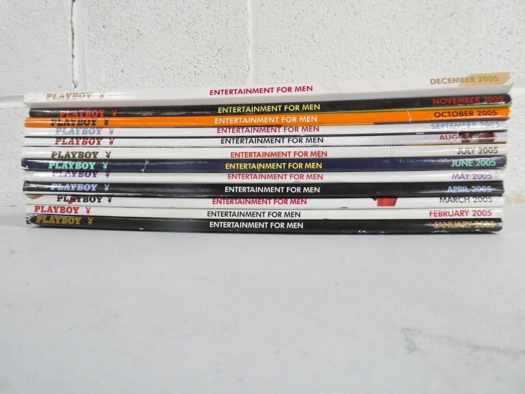 Playboy Magazines Complete Year 2005 (1 of 2)