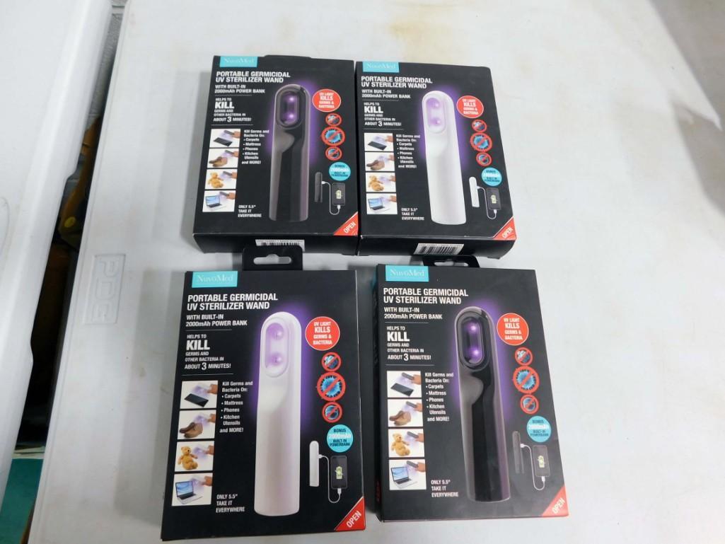 4 Portable Germicidal UV Sterilizer Wands (1 of 4)