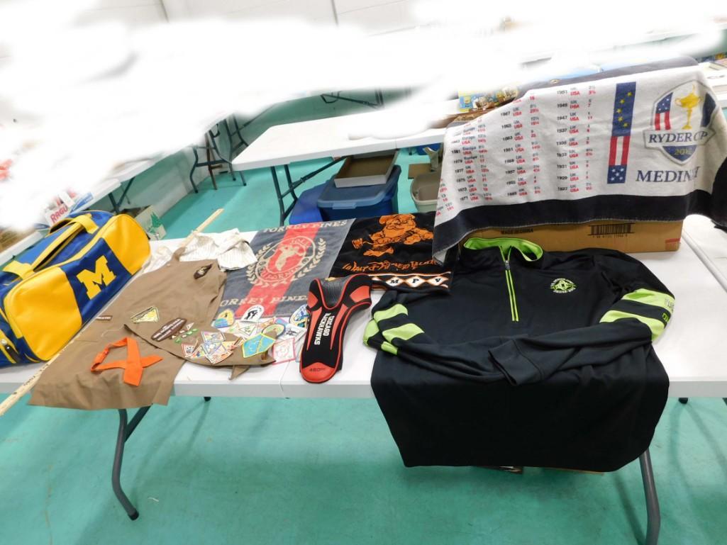 Mixed Lot incl Brownie Uniform, Embroidered Patches, Walt Disney World Gold Grumpy Towel, Torrey (1 of 9)