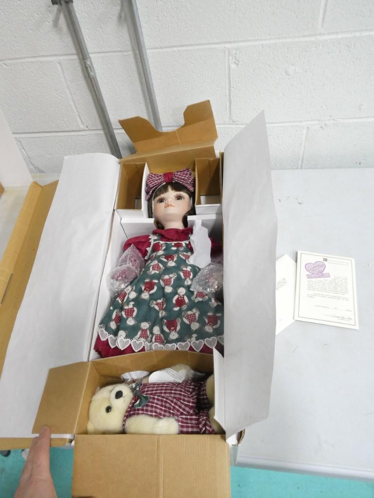 Marie Osmond "I Love You Beary Much" Doll with Annette Funicello Bear (1 of 8)