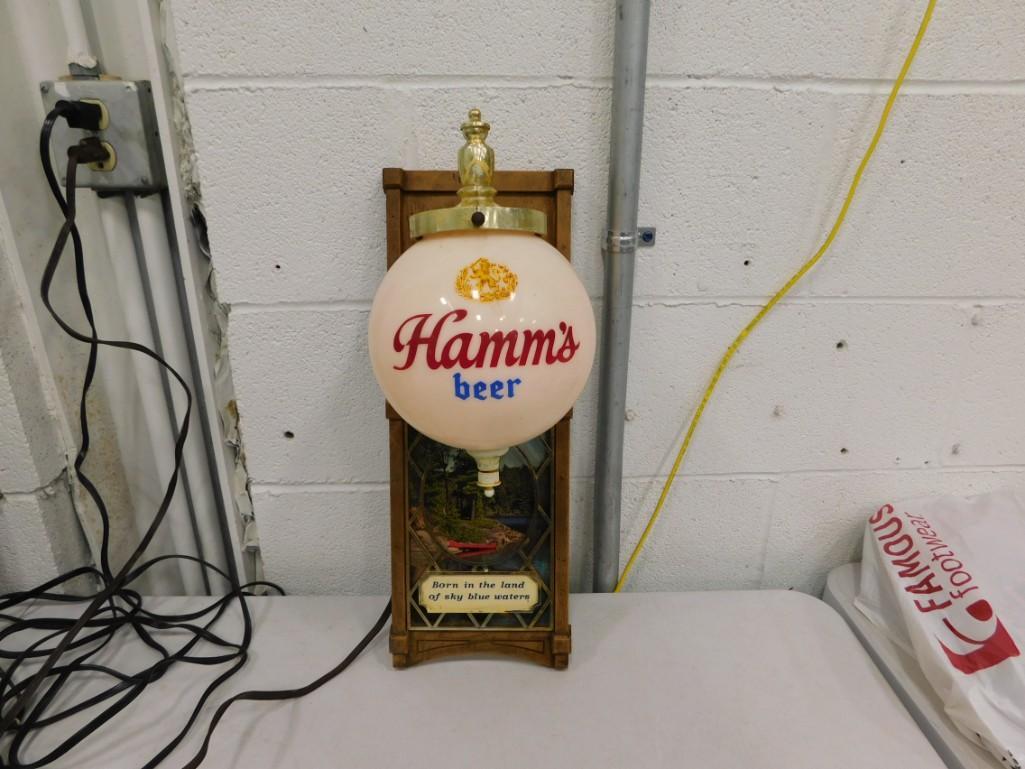 Vintage Hamm's Beer Born in the Land of Sky Blue Waters Light Works: Vintage Hamm's Beer Born in the Land of Sky Blue Waters Light Works